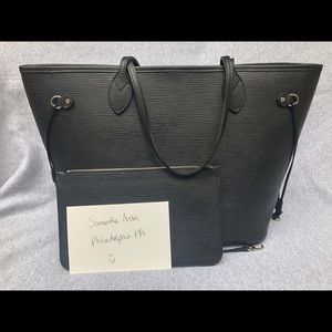 Authentic preowned Louis Vuitton neverfull mm epi